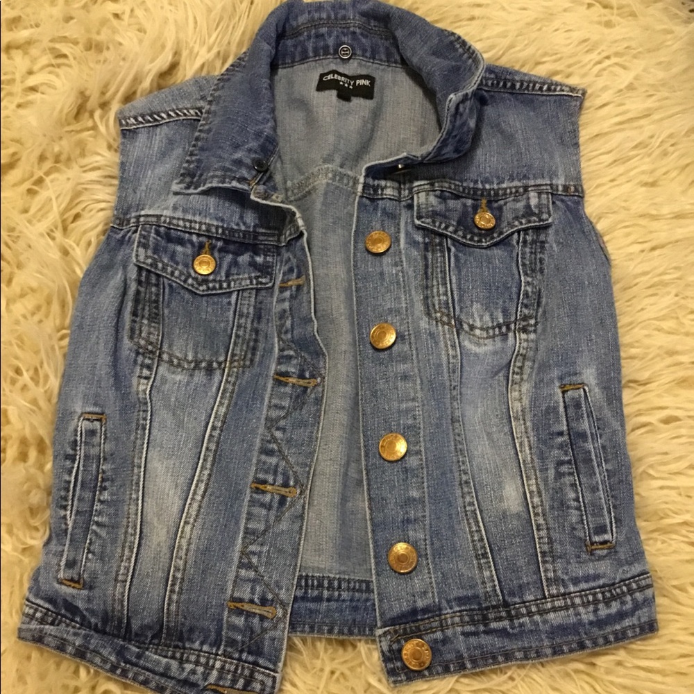 Denim vest